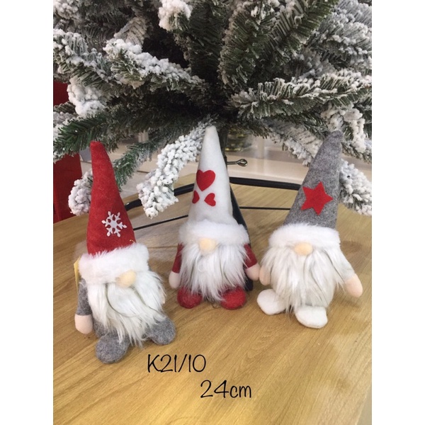 Boneka Christmas Elf 24cm Cute - Boneka Kurcaci Natal