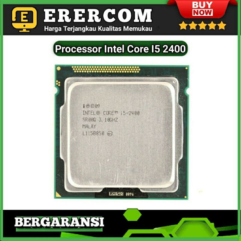 Proci Prosesor Processor intel core i5 2400 3.10 ghz socket 1155 original murah