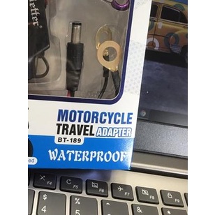 Charger motor aki BETTER BT-189 Waterproof / charger hp dimotor buat