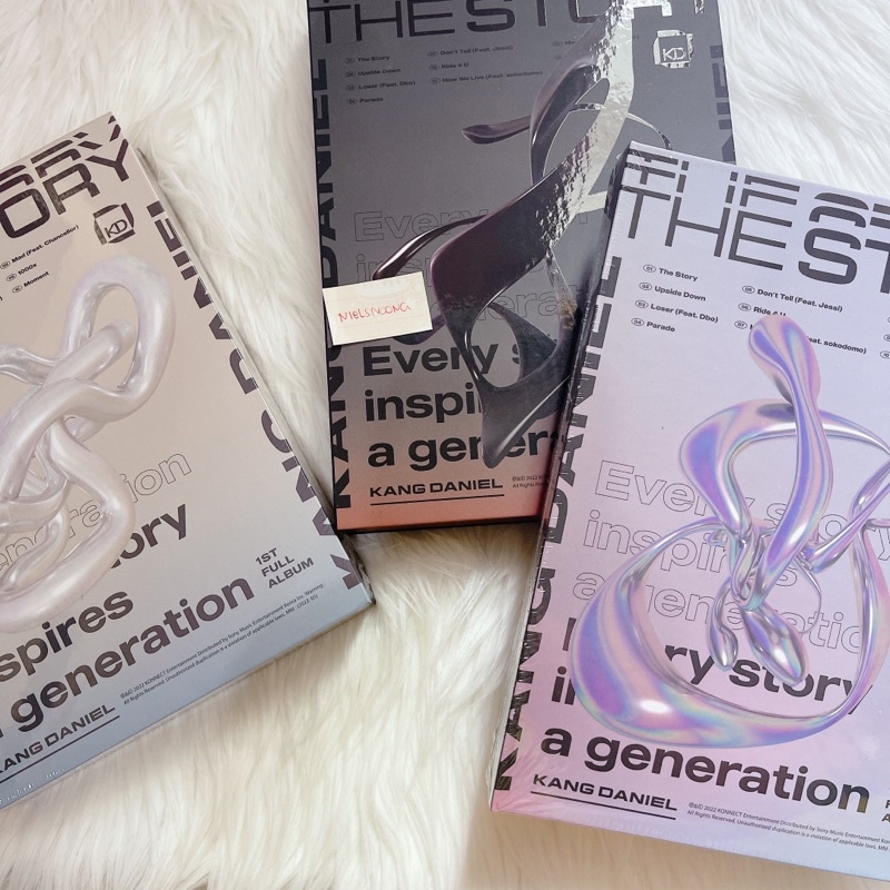 [Ready INA] Kang Daniel 1st Full Album - The Story