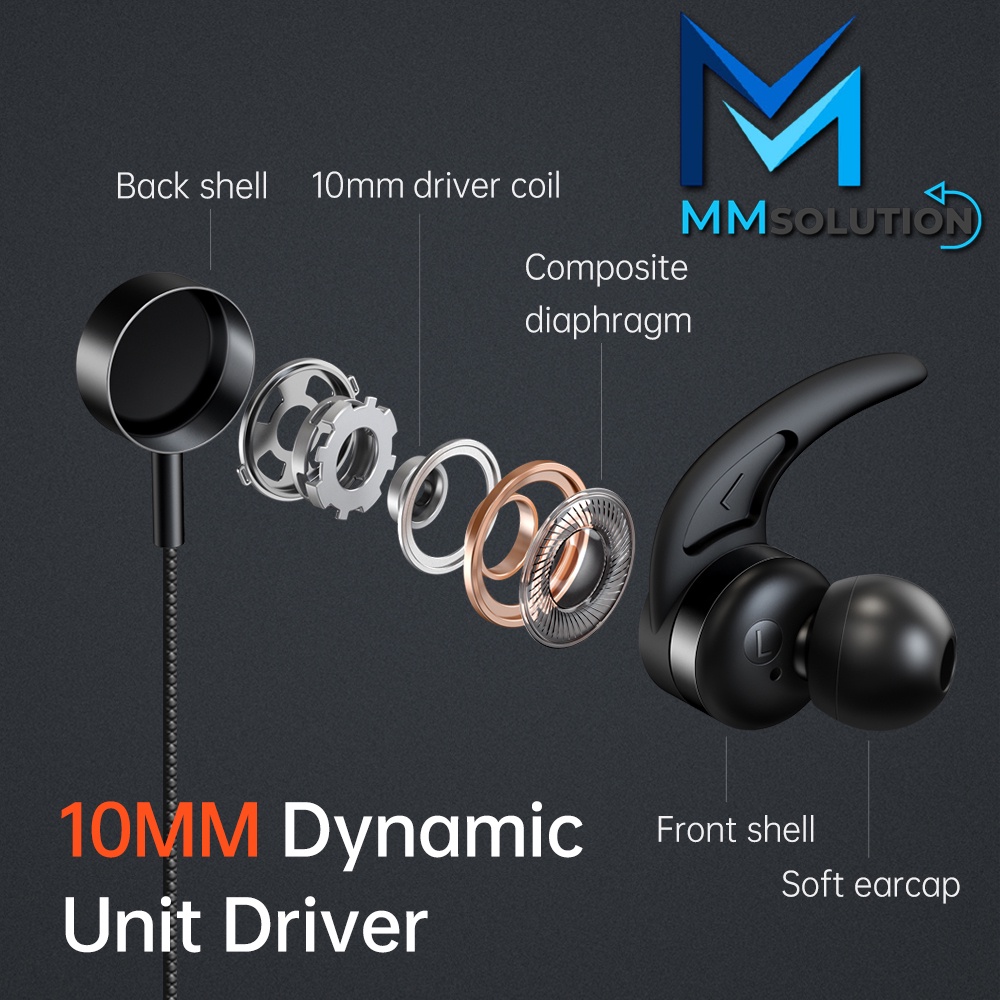 MCDODO HP-133 HP-135 Earphone Gaming Double Microphone Digital Audio