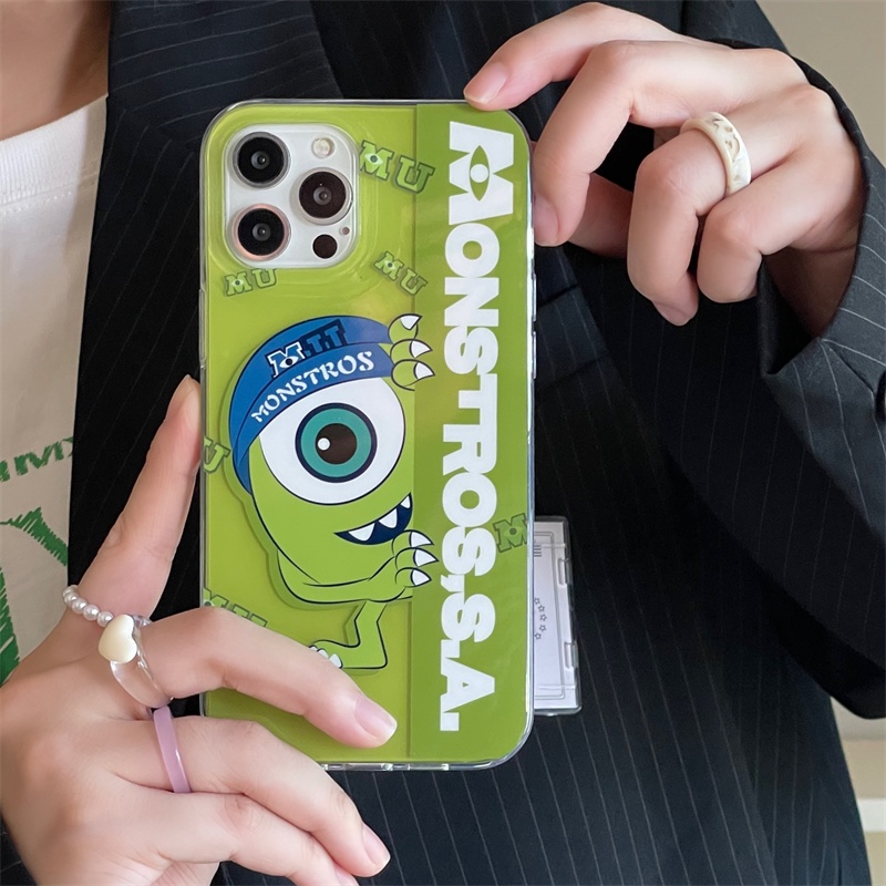 Hard Case Tpu Shockproof Anti Jatuh Motif monster university Untuk Iphone 11 12 13pro 11PROMAX