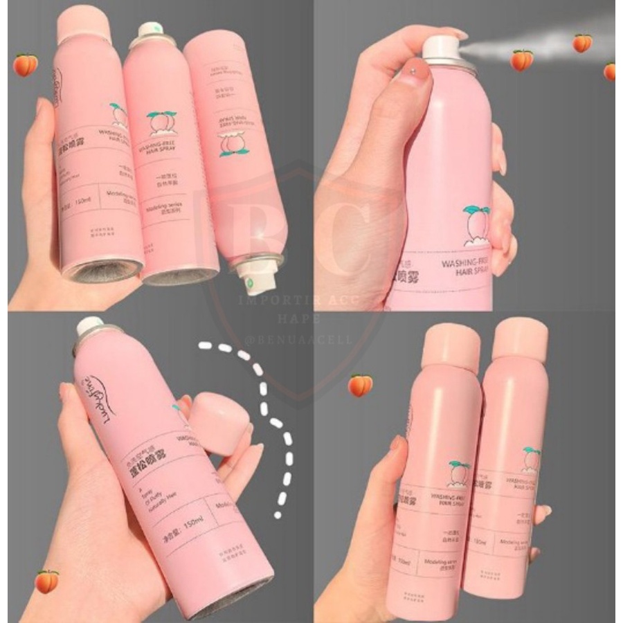 Dry Shampoo Untuk Rambut Kering Dan Lepek Menjadi Halus Dan Kembang White_Cell