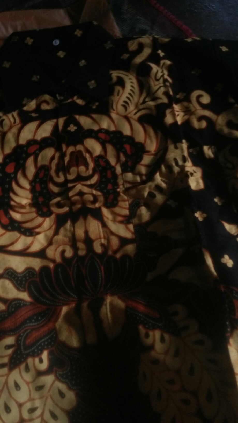 (family Ada Anaknya) Batik Couple 2499 Motif Manggar Sumber Urip Grosir Couple Gisel