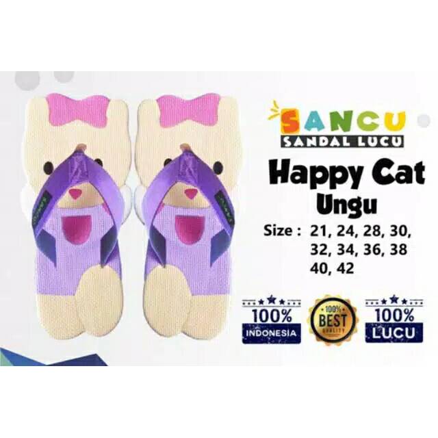 

Sancu happy cat ungu