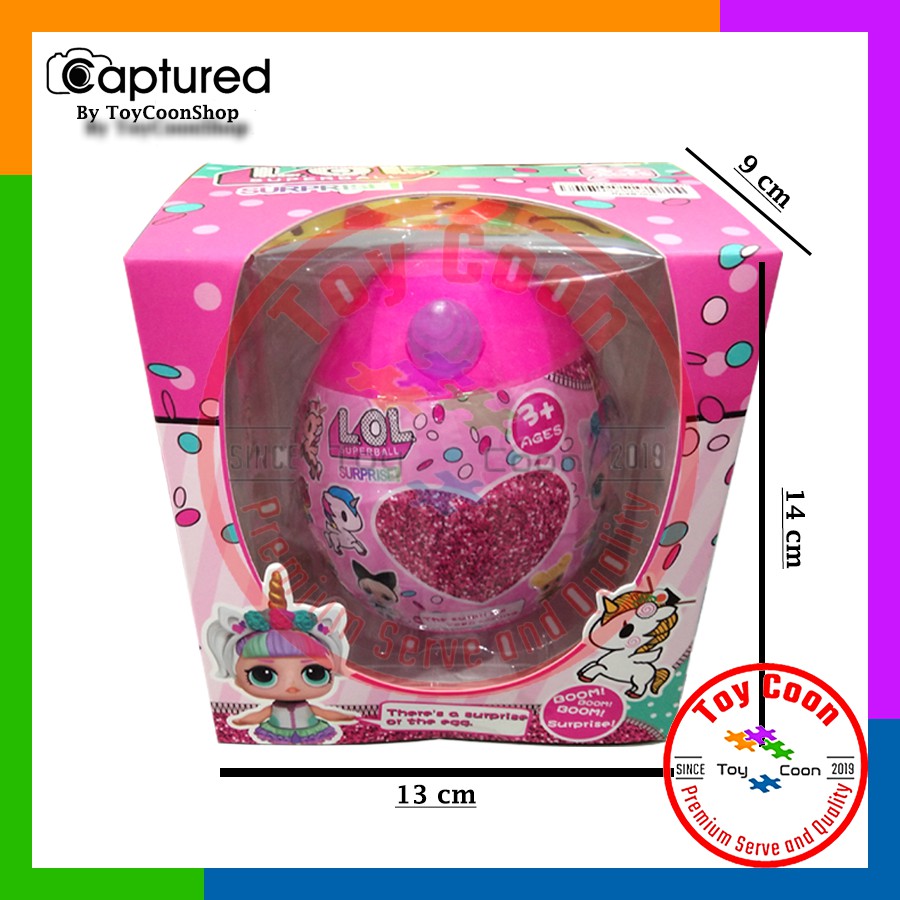 Jual LOL SURPRISE BALL BESAR / LOL SURPRISE UNICORN HIGH QUALITY / LOL ...