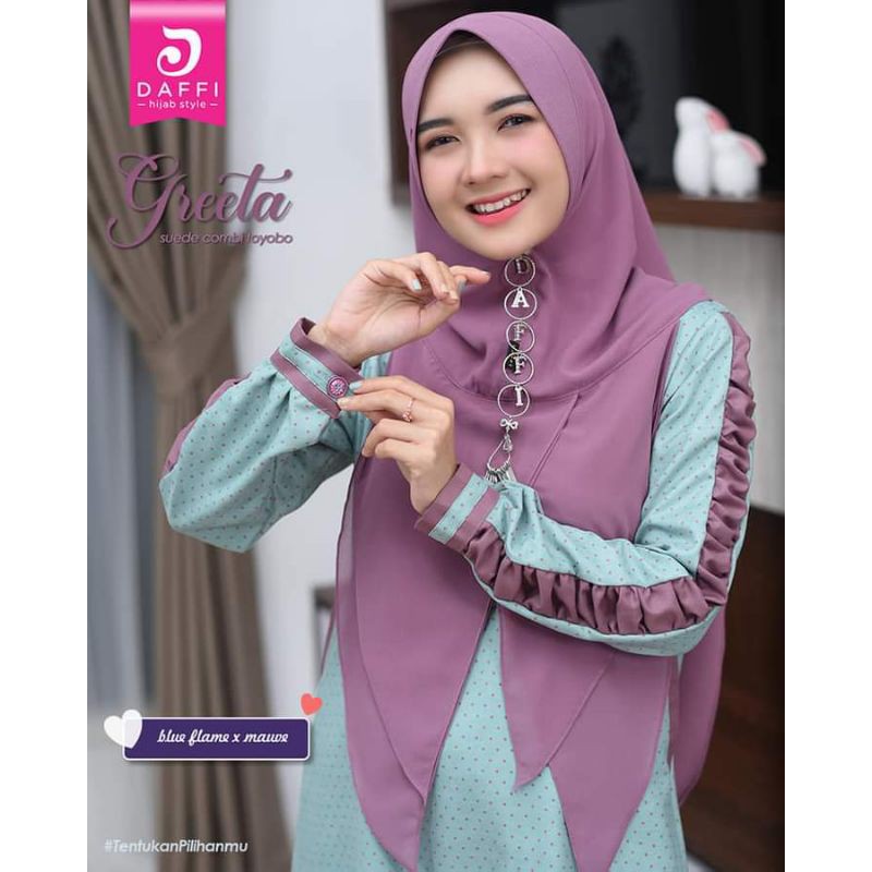 Hijab kekinian BELIA ori by daffi