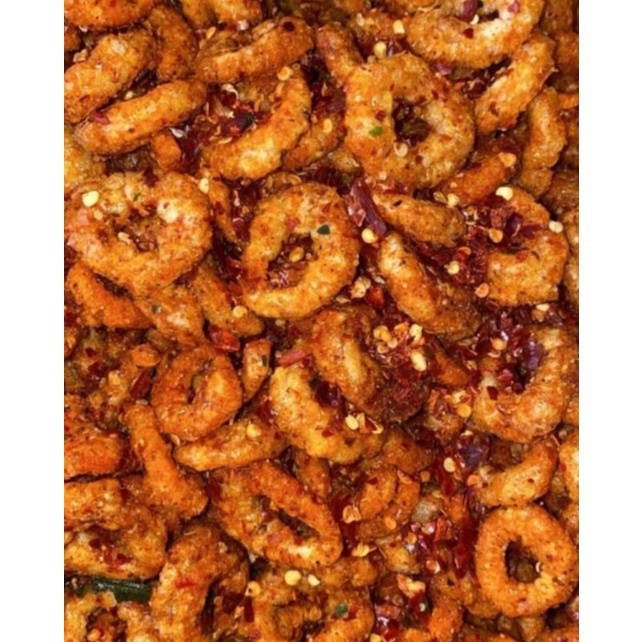 

CINCIN UDANG PEDAS DAUN JERUK