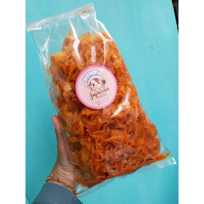 KRIPIK SINGKONG SERUT EXTRA PEDAS JAJAJANAN AYEES