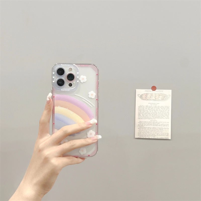 Soft Case Silikon Warna Pelangi Untuk Xiaomi Redmi Note 11 11s 10 10s 9 9s 8 Pro Redmi 10C 10A 10 9A 9C 9T 8 8A Mi 11T Poco X3 NFC Pro