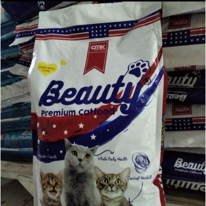 GRAB/GOJEK - ( KARUNG 20KG ) - makanan kucing beauty cat food kitten adult