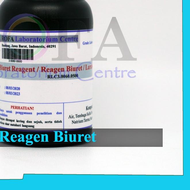 ➥ Larutan Biuret / Reagen Biuret / Biuret Reagent 100 mL ✧