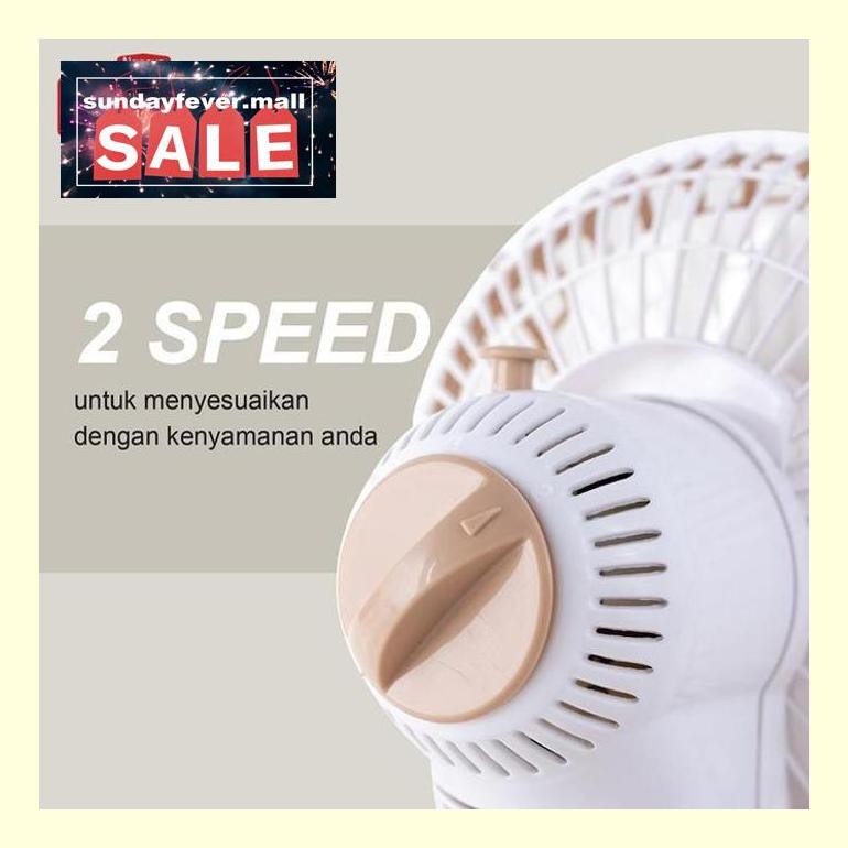 Fer8C74A Nagoya Ng-188 Kipas Angin Meja Karakter 8Inci / Portable Desk Fan 8Inc - Hijau Pnlcfel