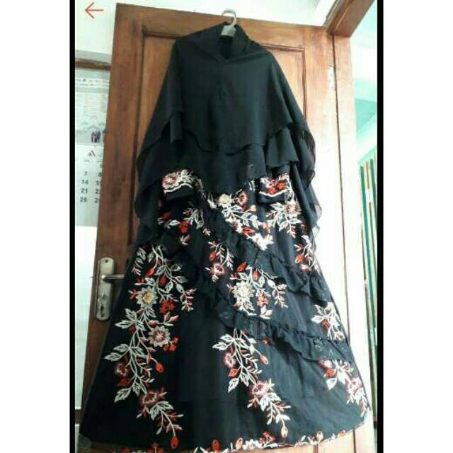 Gaun pesta Brokat kualitas butik
