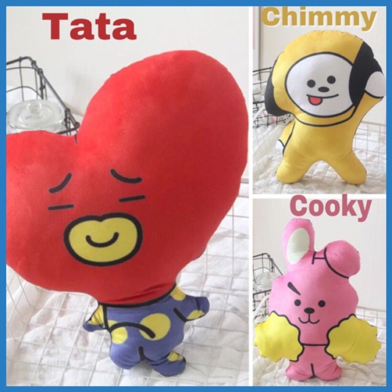 BONEKA BTS 21 MURAH IDW BONEKA TATA V MERAH BAND KOREA BTS BT21