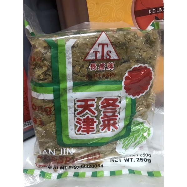 

Tong Cai Sawi Asin merk TTS 250 gr