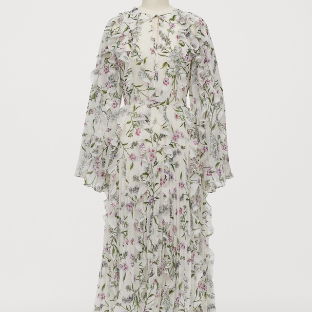Giambattista Valli x H&M chiffon dress