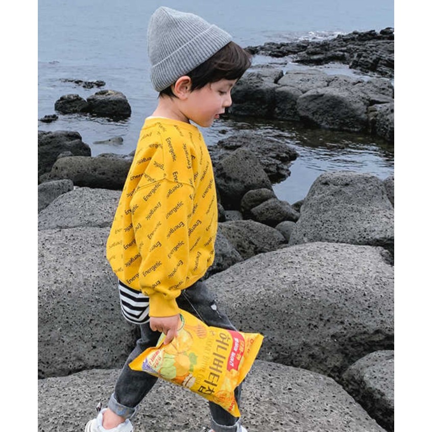 KALILA - ENERGETIC Sweater Anak Laki Laki Umur 1-5 Tahun | Sweater Anak Cowok