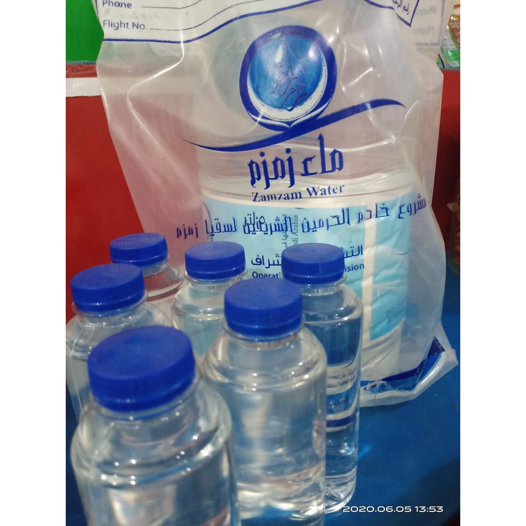 

air zam zam / zam zam water import