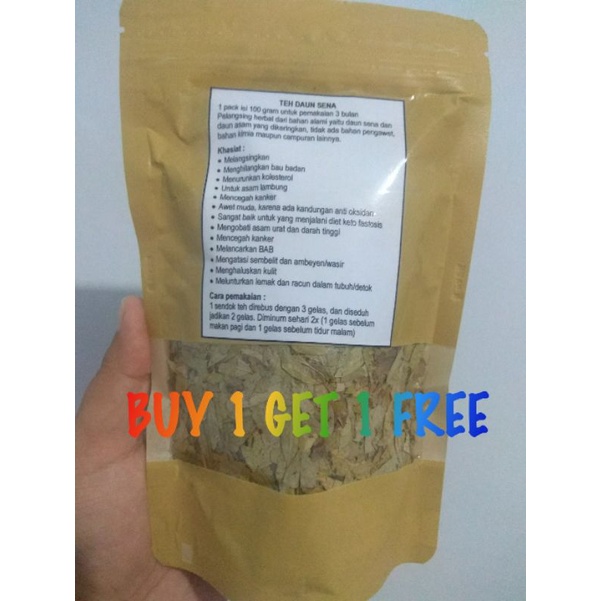 

[ PROMO BELI 1 GRATIS 1 ] TEH DAUN SENA 100 GRAM | TEH HERBAL | TEH DIET