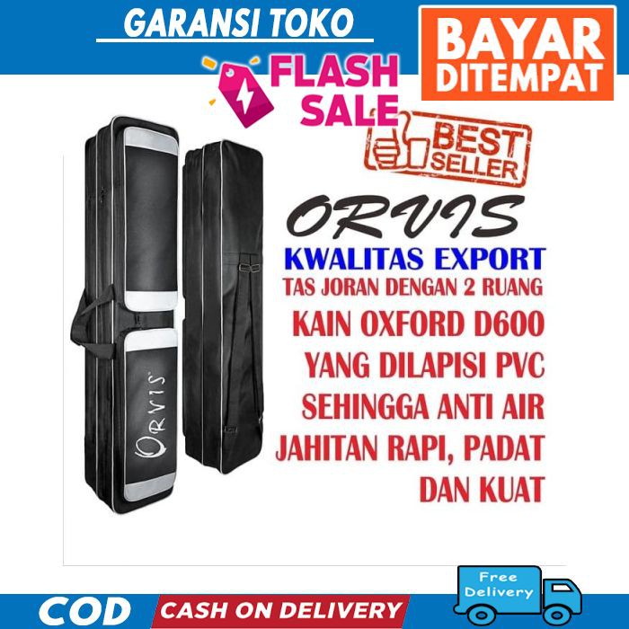 DISKON MURAH Tas Pancing Orvis Kotak 90CM / Fishing Bag Orvis Original