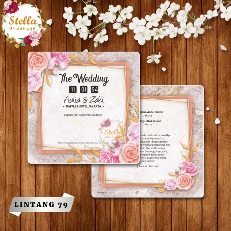 Blangko Undangan Lintang 79