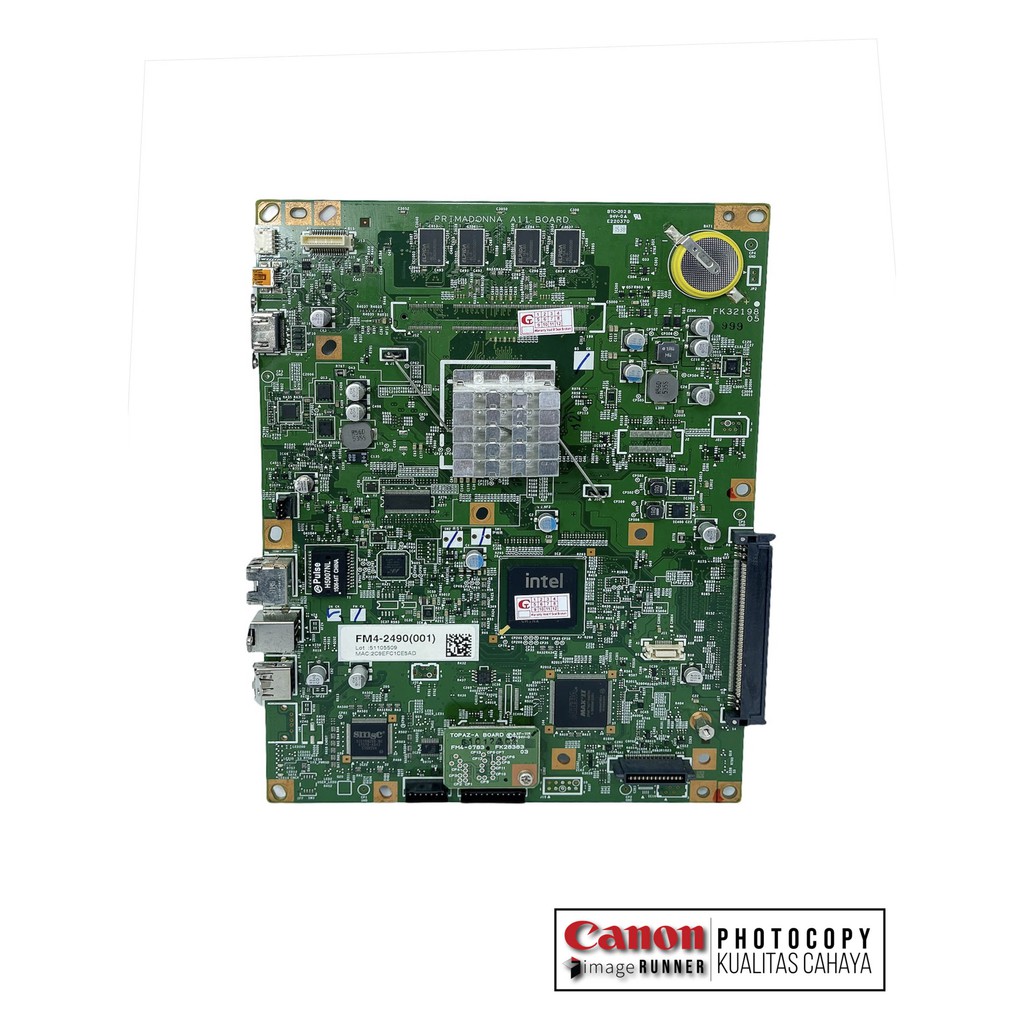 Mainboard 1 Mesin Fotokopi Canon IRA 6255/6265/6275 Rekondisi