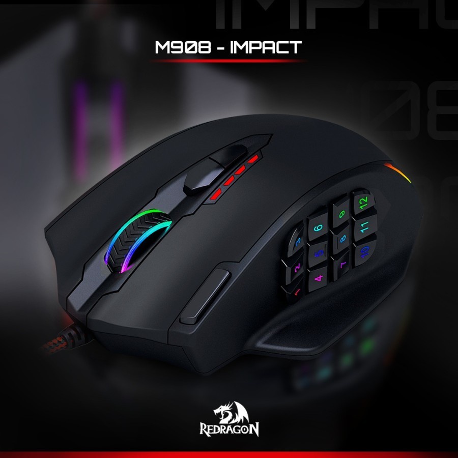 Redragon Gaming Mouse IMPACT - M908