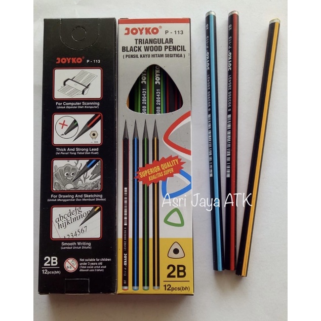 

Pensil Joyko P113 / Pensil 2b (12pcs)