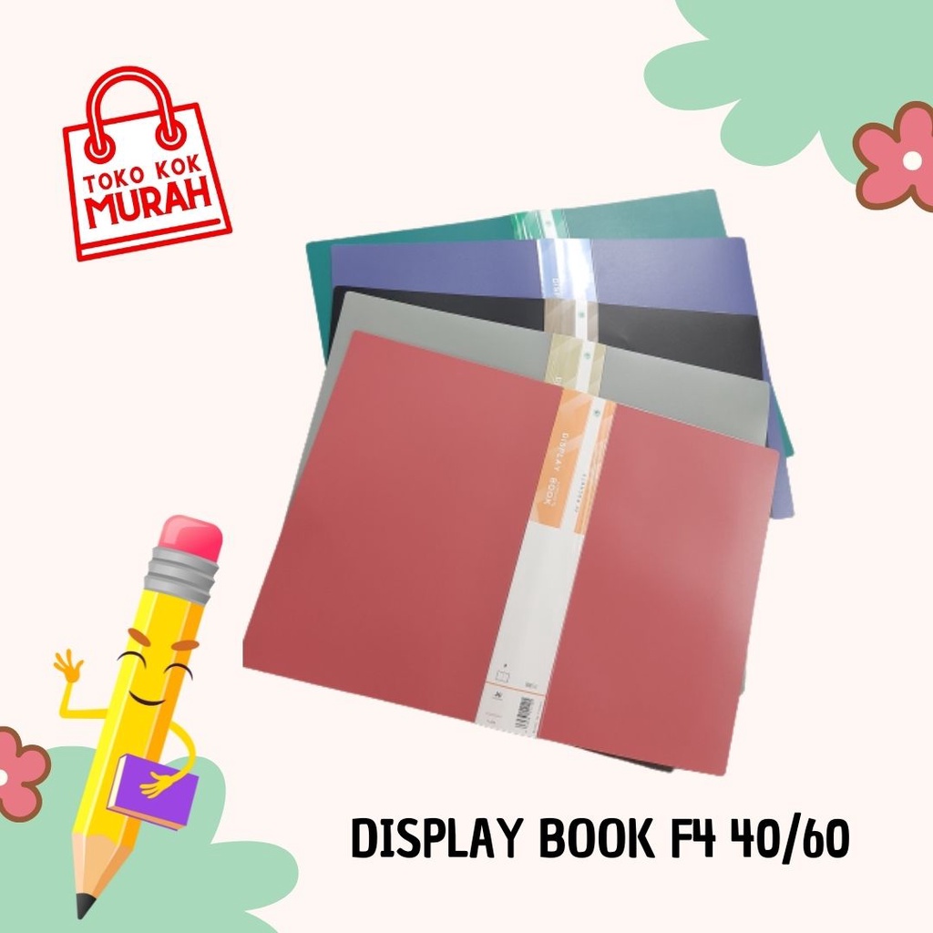 Display Book F4 40 / 60  Pocket