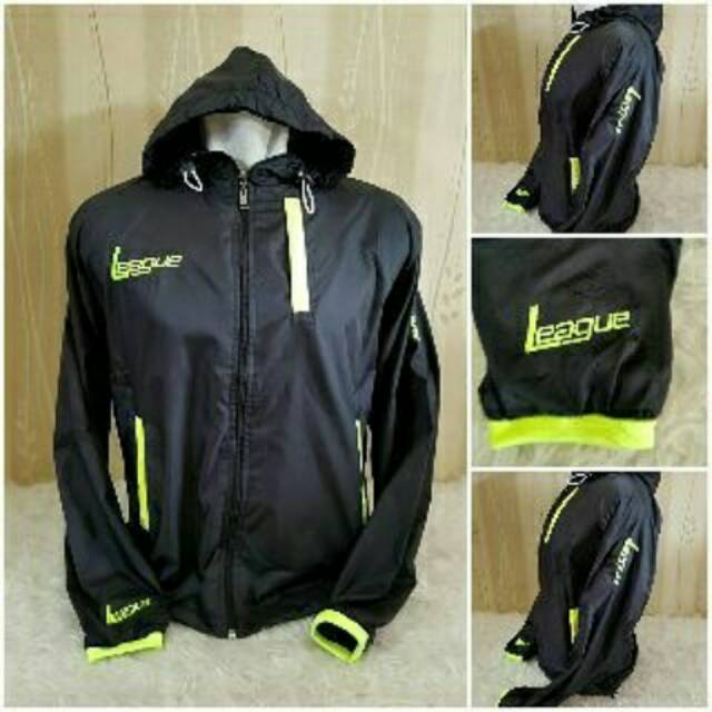 JAKET PARASUT/JAKET RUNING LEAGUE