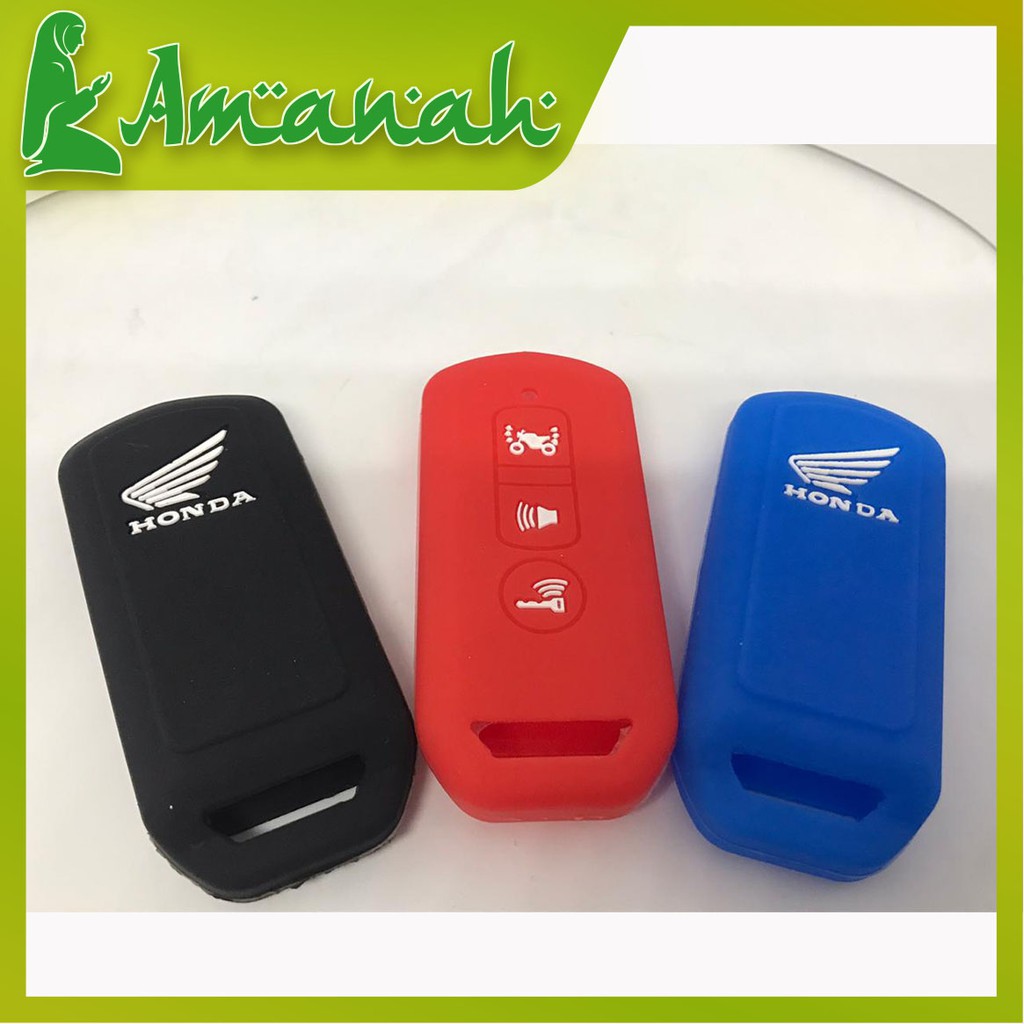 AS1640  Cover Sarung Kondom Silikon Honda All New PCX / Kondom Case Kunci Motor Honda