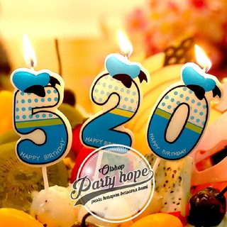 lilin ultah / lilin angka / lilin Kue donal / lilin duck / lilin angka