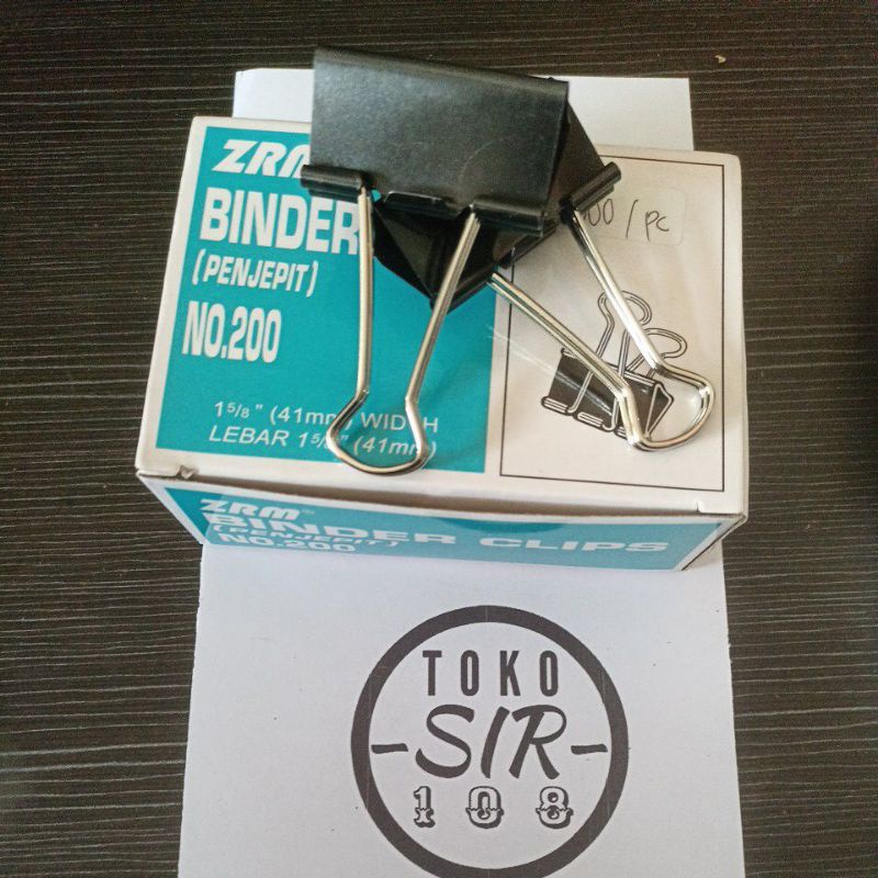 

Binder Clip No. 200 lebar 41 mm