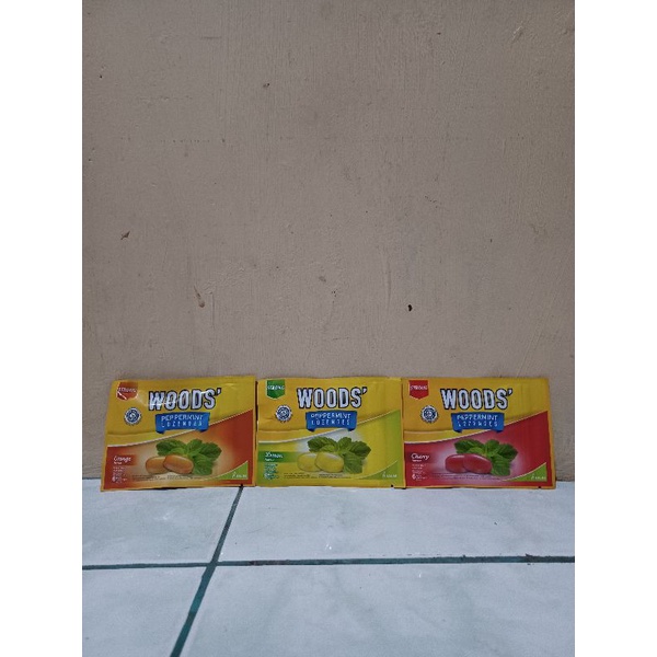 

Permen Woods Lozenges 6s Permen Pelega Tenggorokan
