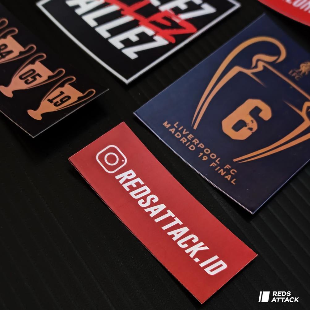 

ao✤Best Produk☍ STICKER PACK #1 Liverpool / YNWA 12pcs Stiker Vinyl Anti Air 91