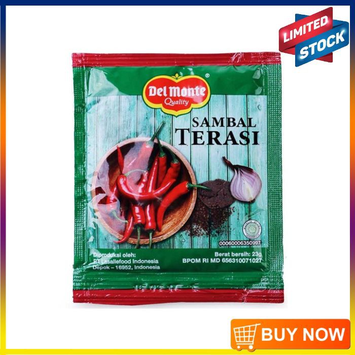 

Delmonte Sambal Terasi Sachet 23 g