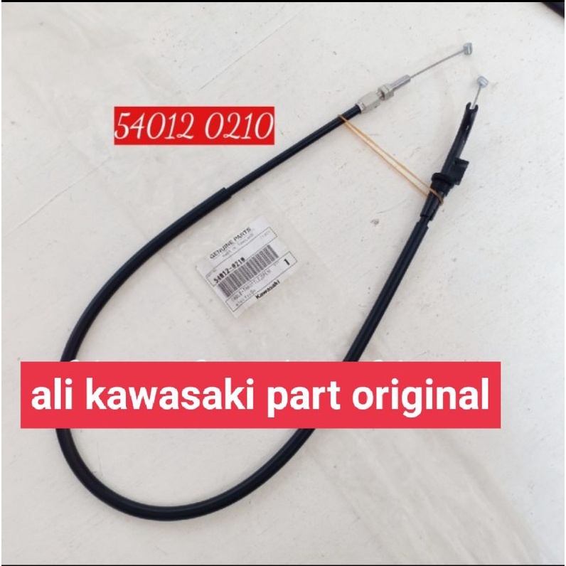kabel tali gas open ninja 250 karbu original