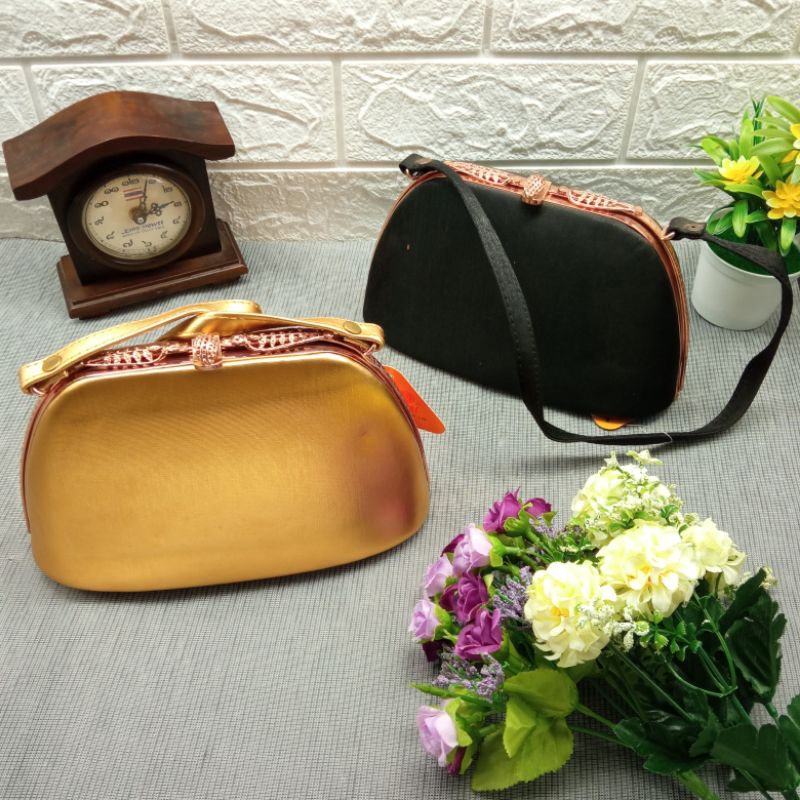 ( COD ) CUCI GUDANG TAS DOMPET CLUTCH HANDBAG PESTA KONDANGAN WANITA IMPOR IMPORT KOREA MURAH