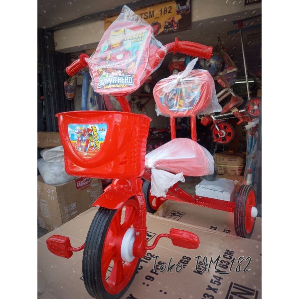 Promo Sepeda Roda Tiga Anak NAKAMI 3610 karakter