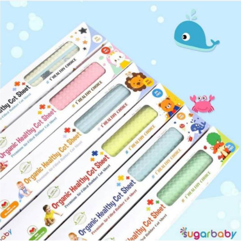 Perlak Bayi Sugar Baby Karet Alas Ompol Waterproof