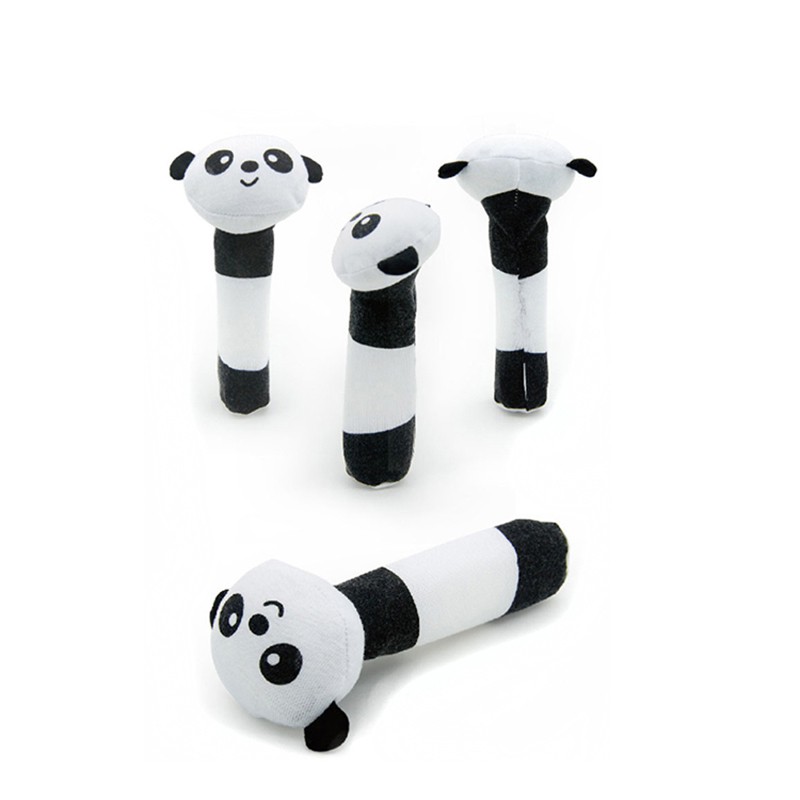 Rattle Stick Tsaujia Mainan Bayi Bunyi Toet Toet Bentuk Boneka Hewan