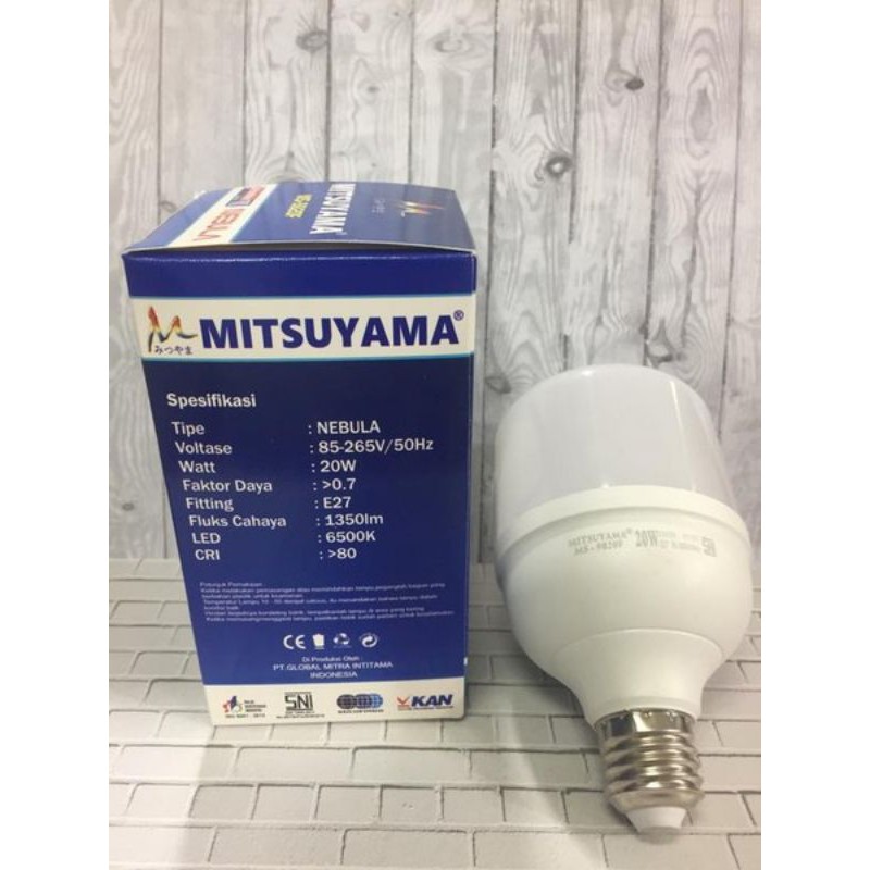 Lampu Bohlam LED 20W MS-9820F Premier Series NEBULA MITSUYAMA