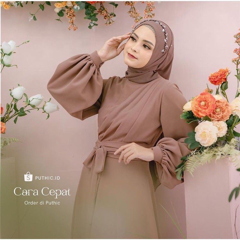 GAUDY DRESS POLOS ( READY STOK ) GAUN MUSLIMAH - GAUN PESTA MUSLIMAH - GAMIS PESTA - GAMIS WISUDA - GAMIS BUSUI -  GAMIS BUMIL - GAMIS WUDHU - GAMIS TERLARIS - GAUN WISUDA - GAUN LAMARAN - GAUN KONDANGAN - GAUN AKAD - GAMIS BRUKAT - GAMIS PREMIUM