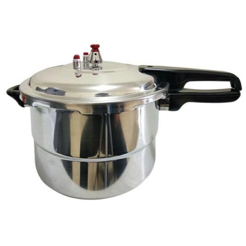 Panci Presto 8 Liter , Pressure Cooker  + Steamer  , Kukusan 8 Liter