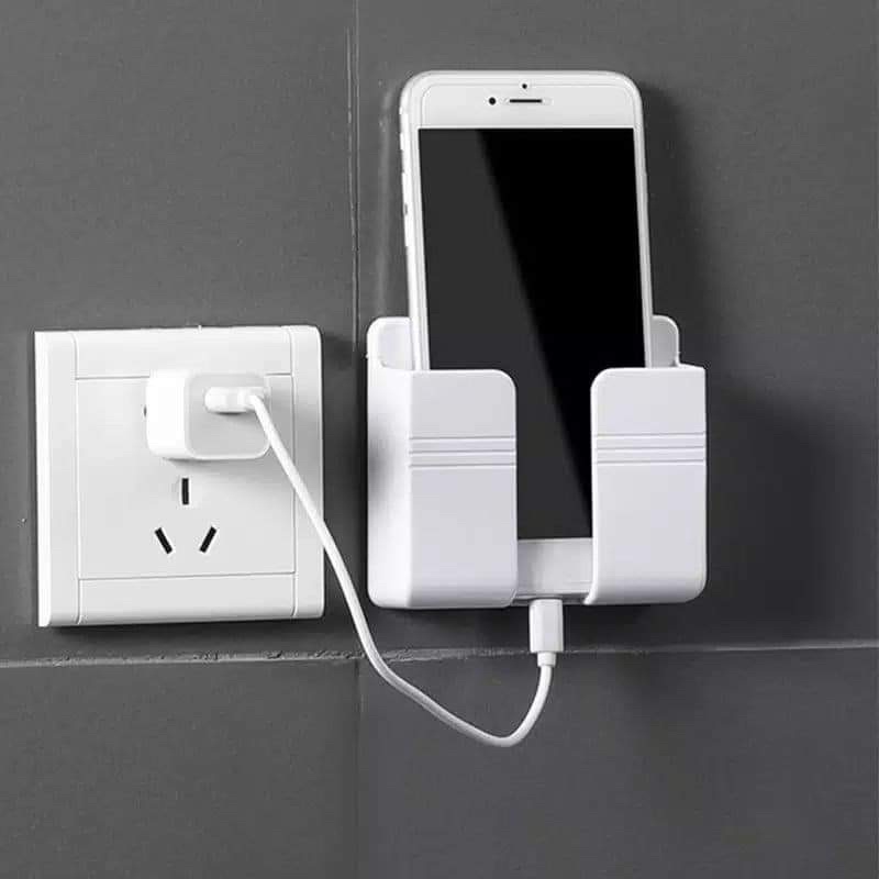 BOS - HOLDER DINDING TEMPAT HANDPHONE / REMOTE | WALL PHONE HOLDER GANTUNGAN