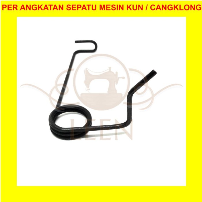 Per Angkatan Sepatu Mesin Jahit Kun / Cangklong Kawat Tarikan LEEN