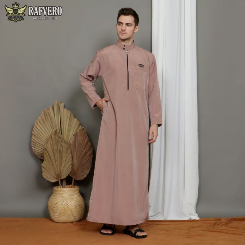 new deals la-tahzan jubah saudi pria/gamis pakistan terlaris/jubah muslim pria dewasa elvano
