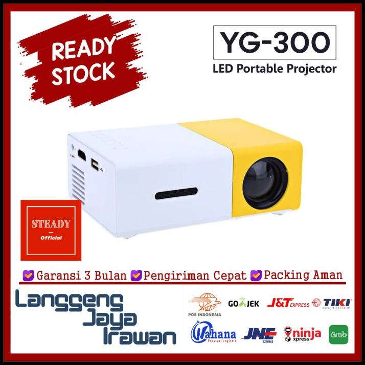 Proyektor Projector Yg 300 Yg300 Mini Portable Led High Quality Pocket