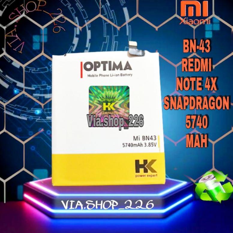 [PRODUK V9NJ9] BN 43 BN43 BATRE XIAOMI NOTE 4X SNAPDRAGON DOUBLE POWER HOLOGRAM HK ORIGINAL NOTE4X B